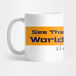 See the world since 90s Mug